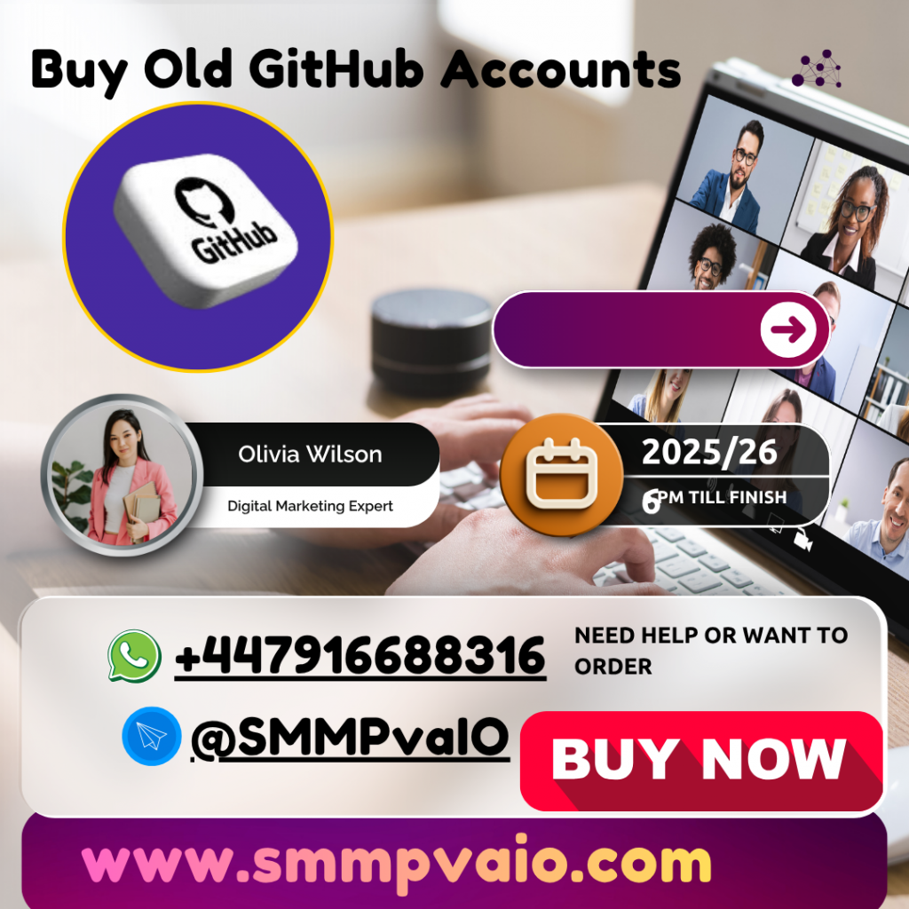 Buy Old GitHub Account